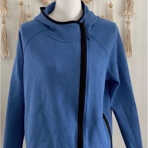 Nike Women's Blue Sweater zip up